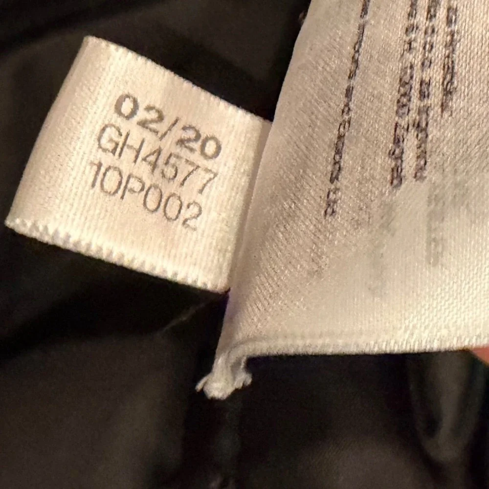 Adidas Essentials Insulated Bomber Jacket Black GH4577 Mens Medium 3-Stripe